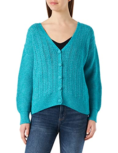 Naf Naf Damski sweter Mrevy, sukulenty, S