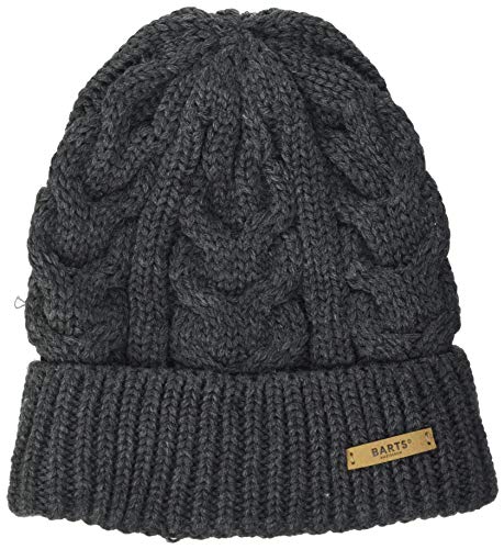 Barts Damska czapka zimowa Zira Beanie, antracytowy, jeden rozmiar