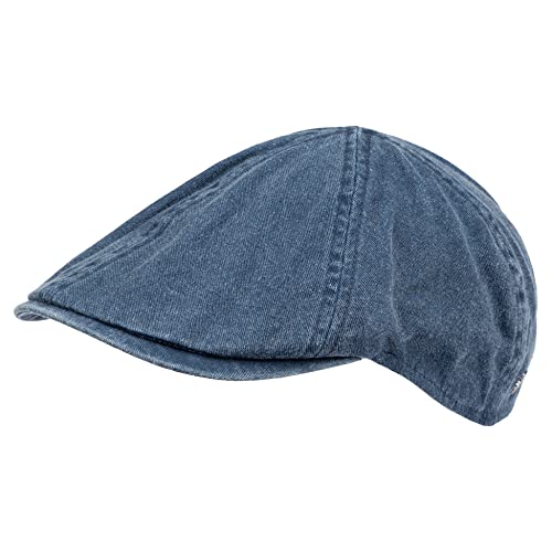 Roeckl Męska czapka przeciwsłoneczna, dżinsy, rozmiar uniwersalny, Jeans, jeden rozmiar