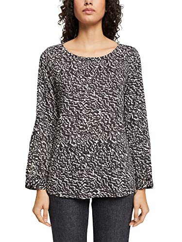 ESPRIT Bluzka damska 102EE1F315, 013/ANTHRACITE 4, S