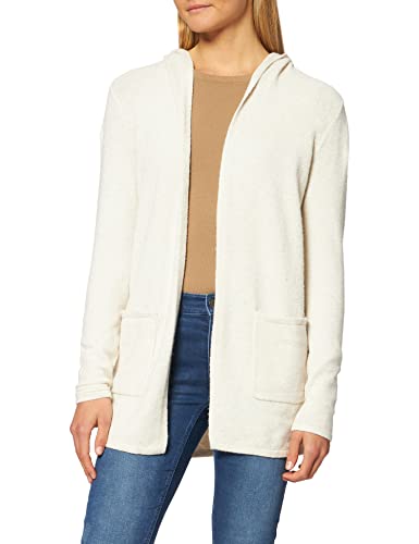 Vero Moda Vmdoffy Ls Open Hood Cardigan Ga Noos Kardigan Kobiety, Birch/Detail:melange, XXL