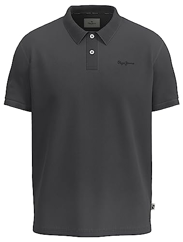 Pepe Jeans Oliver Gd męska koszulka polo, Czarny (sprany w czarny), XS