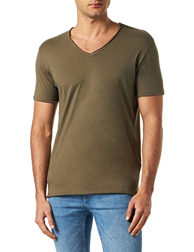 Replay Męski T-shirt M3591, 121 MUD, XS, 121 Mud, XS