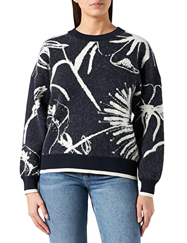 GANT Sweter damski, niebieski (Evening Blue), S