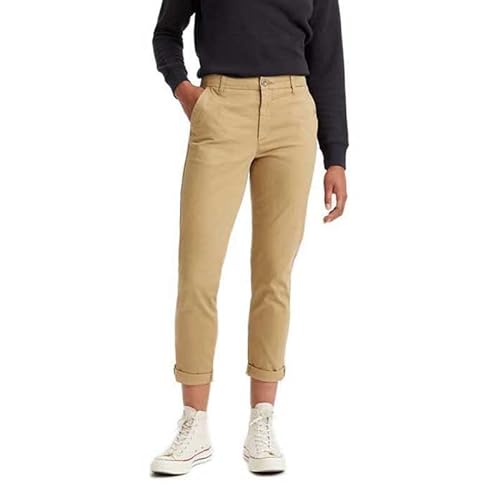 Dockers Damskie spodnie weekendowe chinosy slim, Harvest Gold, 24