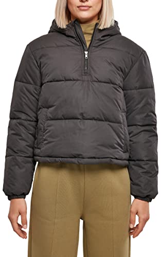 Urban Classics Damska kurtka puchowa Pull Over, czarny, XL