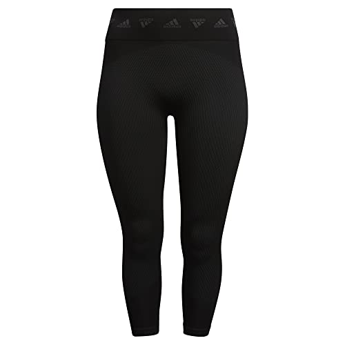 adidas Damskie legginsy AK BRND 7/8T PS, czarne, 2X