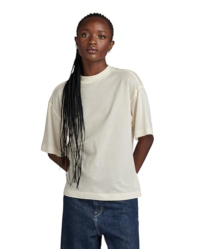 G-STAR RAW Damska koszulka Loose R T Wmn, beżowy (Eggnog D23863-c954-g076), M