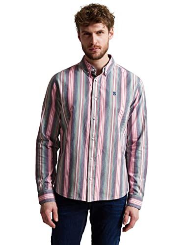 Street One MEN Męska koszula bawełniana, Dust Green, L