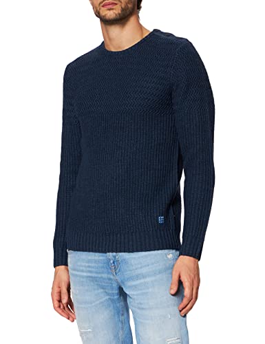 Blend Sweter męski, 194024/Dress Blues, XXL