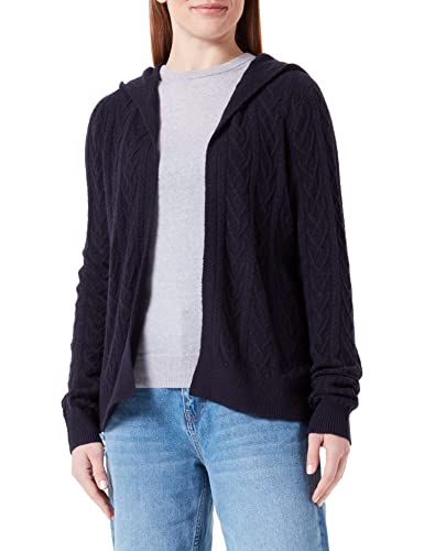 s.Oliver Damski kardigan z dzianiny, niebieski, 32