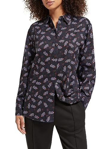 Scotch & Soda Bluzka damska All Over Printed Relaxed Fit, Folk Floral 6729, 40