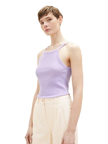 TOM TAILOR Denim Damski Top 1035368, 31042 - Lilac Vibe, S