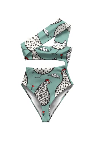 Averie Damski strój kąpielowy Annelise One Piece, niebieski, S