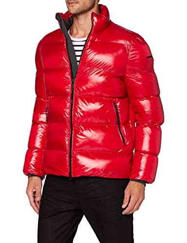 Geox M SILE BOMBER kurtka męska, czerwony (Ribbon Red), 56