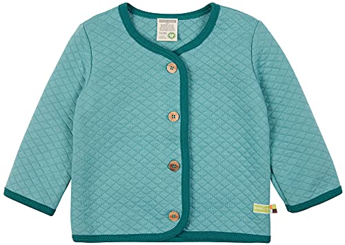 loud + proud Unisex Baby Padded Knit, kurtka z certyfikatem GOTS, Oregano., 74/80 cm