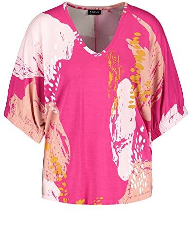 Taifun T-shirt damski, Vibrant Magnolia Wzorzysty, 40