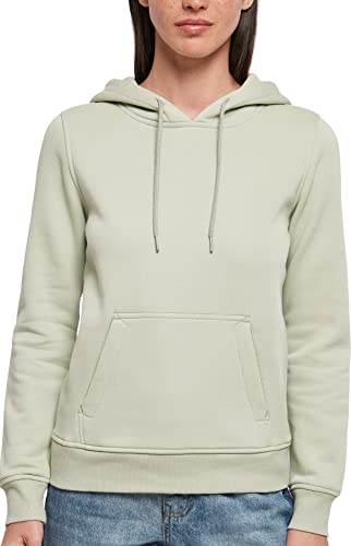 Build Your Brand Damska bluza z kapturem Heavy Hoody, softsalvia, 3XL