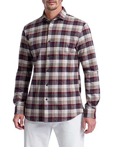 Pierre Cardin Męska koszula Henry, Tawny Port, 4XL