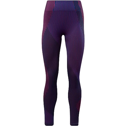 Legginsy Reebok Ubf Myoknit HR Tight Blue, M Kobiety, niebieski (Vecblu), M