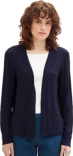 TOM TAILOR Damski kardigan Basic na lato, 10668 - Sky Captain Blue, XL