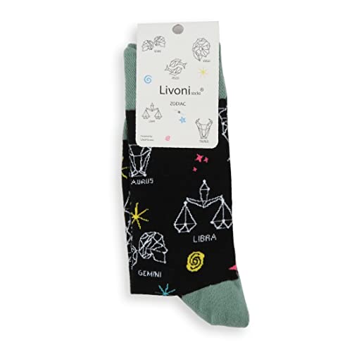 Livoni Zodiac Regular Socks 6-8, wielokolorowe, M, wielobarwny