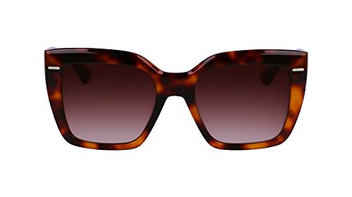 Calvin Klein CK23508S Okulary Słoneczne Havana/Brown Shaded 54/20/145 Kobieta