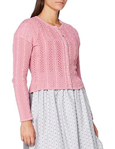 BERWIN & WOLFF TRACHT FOLKLORE LANDHAUS Kardigan damski, Stara róża, 44