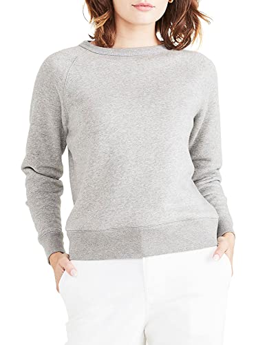 Dockers Damska bluza Crewneck Dkrs Heather Grey (2 bluzy, L, szary (Heather Grey), L