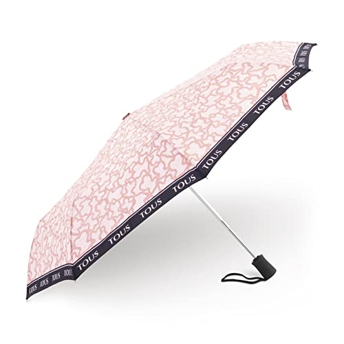 Kaos New składany parasol w kolorze różowym, różowy