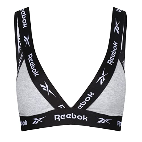 Reebok Damski biustonosz Dotty Grey Marl Base Layer Bottom, Szary melanżowy, M