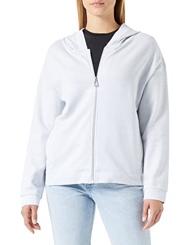 Geox Damska bluza Opticalho Silver LU, regularna, Opticalwhi Silver Lu, L
