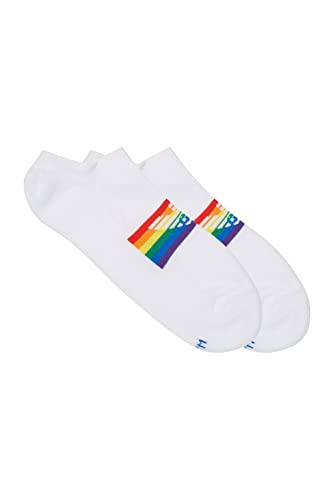 Emporio Armani Męskie skarpety Emporio Armani na prezent, 2-pak, biały, Small