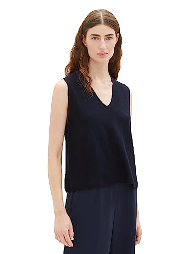 TOM TAILOR Damski sweter, 10668 - Sky Captain Blue, 3XL