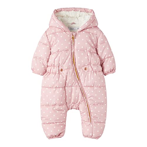 NAME IT Dziecięcy kombinezon zimowy NBFMILENA Suit, Zephyr, 74/80, Zephyr., 74/80 cm