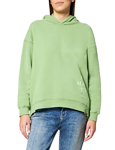 Camel Active Womenswear Damska bluza z kapturem, bazylia, S
