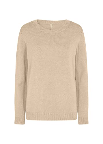 SOYACONCEPT Sweter damski Sc-Blissa, 8205 piaskowy, XXL