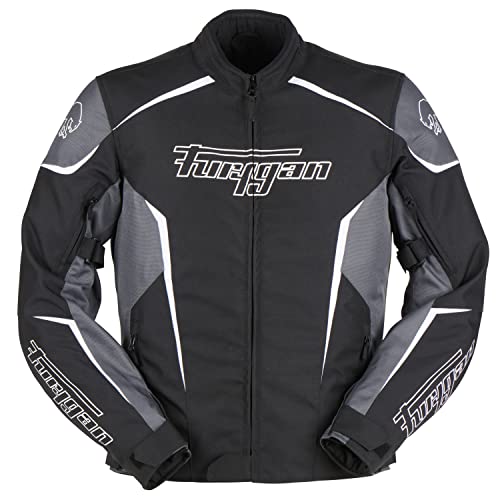 Furygan Kurtka męska Yori, Czarno-szaro-biały, 3XL