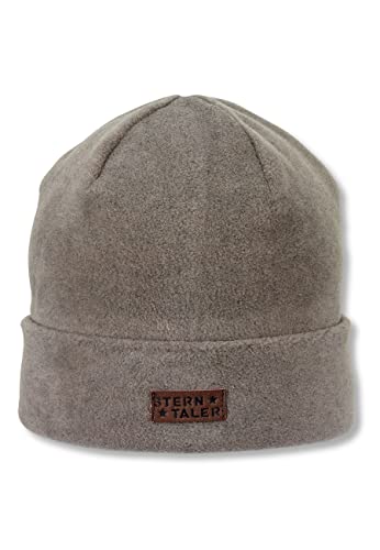 Sterntaler Dziecięca czapka beanie z polaru, uniseks, brązowy melange, 57