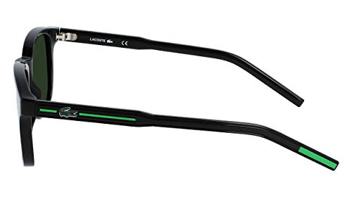 Lacoste Unisex dziecięce okulary przeciwsłoneczne, czarny, jeden rozmiar