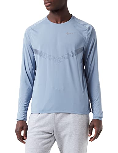 Nike Męska koszulka z długim rękawem, Ashen Slate/Reflective Silv, L