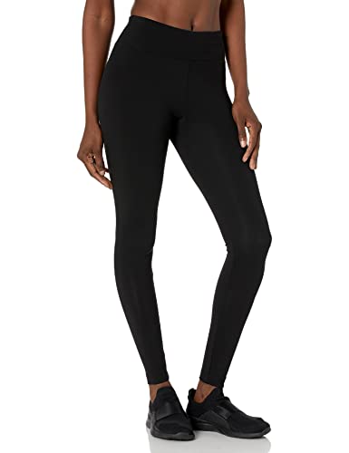 Danskin Legginsy damskie, Bogaty czarny, S