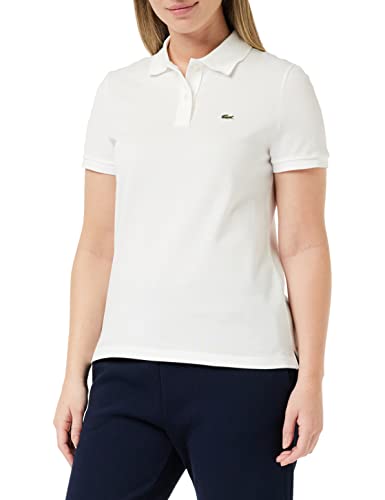 Lacoste damska koszulka polo, Blanc, 42