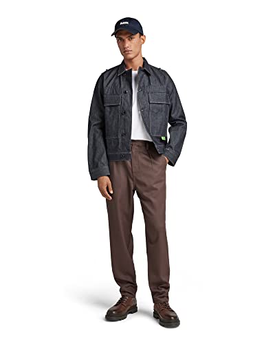 G-STAR RAW Męska kurtka Utility Flap Pocket Jacket, niebieska (raw Denim B988-001), XXL