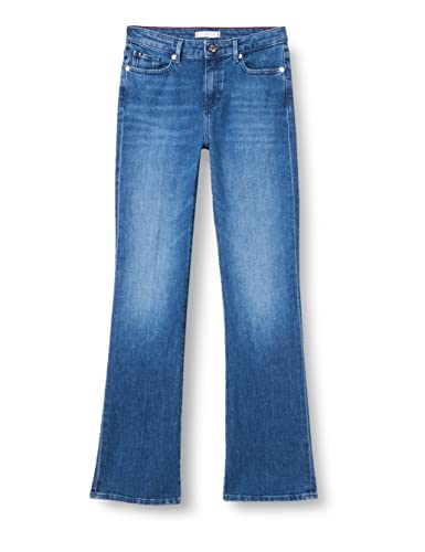 Litao-Case Damskie spodnie jeansowe RW, wielokolorowe, 28 W / 32 L, Wielobarwny, 28W / 32L