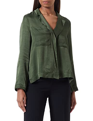 Sisley Koszulka damska 55VWLQ01X, zielona 22M, M