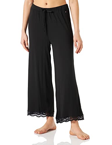 Tommy Hilfiger Damskie spodnie z dzianiny, czarne, S, Czarny, S