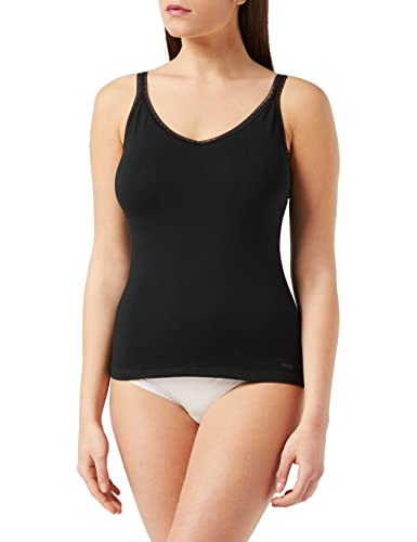 sloggi Damski top GO spaghetti 2 szt, Czarny, S