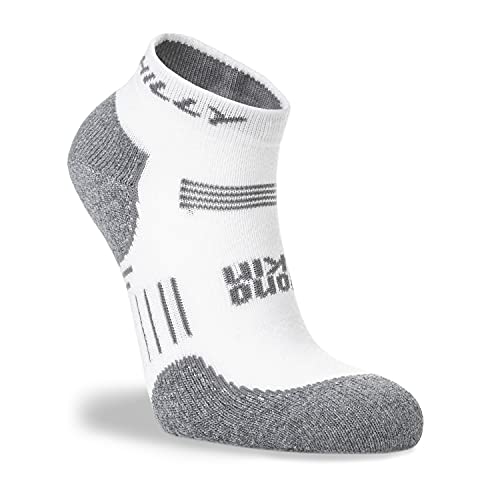 Hilly Skarpety, Supreme - ćwiartka - Max amortyzacja, biały/szary Marl XL