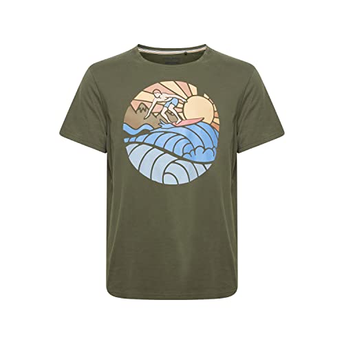 Blend Męski T-shirt T-shirt, 190414/Forest Night, L, 190414/Forest Night, L